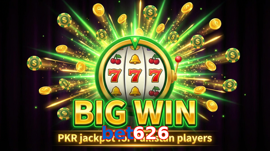 Big win animation on Bet626 slot game